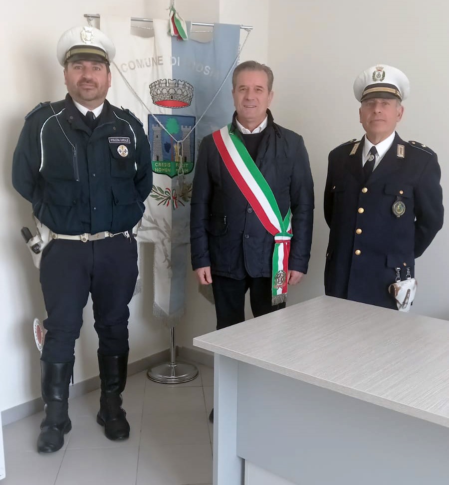 Cambio al vertice della Polizia Locale, Valentino Pignataro è il nuovo responsabile del Corpo. Antonio Beraldi alla guida della PL di Fuscaldo. Gli auguri del Sindaco